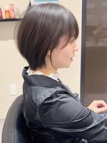 ジアン バイ ミルボン 西宮ガーデンズプラス(GIEN by milbon) ピンクベージュ/アンブレラカラー/クールショート/前髪/西宮北口