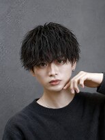 メンズリュール 心斎橋(Men's Lueur.) サーフカール ツイストスパイラル ツイスパ ラウンドマッシュ