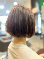 イヨーク 地蔵通り店(IYOHK)&nbsp;丸みシルエットが可愛い透明感ショートボブ