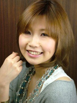 ヘアードレッシングサロン ウィル(Hair Dressing salon WILL) マ～ルいフォルムのガールズボブ