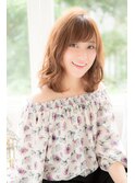 甘め・ゆるふわウエーブ・カジュアルボブ♪
