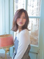 クオーレ ヘア アンジュ 水戸店(CUORE HAIR ange)&nbsp;透け感カラーハネミディ
