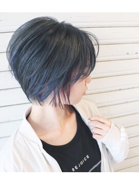 プレゴ(plego) ハンサムショート×ポイントカラー