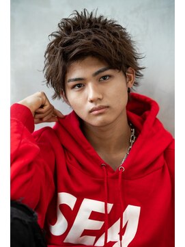 オースティン 錦糸町(AUSTIN) コンマヘアビジネスかき上げトランクスヘアショートレイヤー