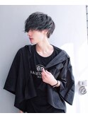 前下がりマッシュ ツイストスパイラル