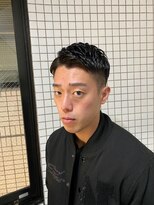 エヌドットバーバー ヒロオ(N.BARBER HIROO) 七三メンズ×アイロンパーマ<広尾><恵比寿><理容室><濡れパン>