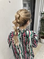 ロク 高田馬場(lok)&nbsp;紐アレンジ、ヘアセット、ヘアアレンジ【高田馬場】lok