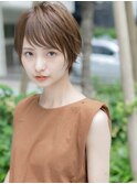 【ROMA銀座】大人可愛い/丸み/抜け感/小顔ニュアンスショート