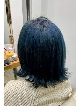 カッツ 笠岡店(CUT S) ブルーヘア