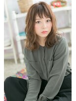 ミック 日暮里店(miq) フレンチガーリー♪ヌーディーカラーなみなみウェーブb1