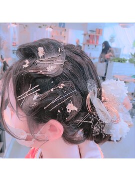 ヴィヴァン(Vivant) 【Vivant】2022卒業式　着物・袴ヘア《円城寺》