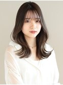 大人かわいいくびれ鎖骨レイヤーミディアム20代30代40代50代