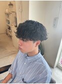 滋賀、南草津、メンズ美容室、波巻きツイストスパイラルパーマ