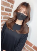 エニー 栄(Any)&nbsp;おくれ毛が可愛い韓国風くびれヘア×ツヤ髪☆髪質改善オージュア