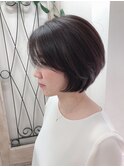 大人ショート ショートボブ 髪質改善 30代40代50代