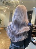 《韓国ヘア》ラベンダーブロンド（天水悠斗）