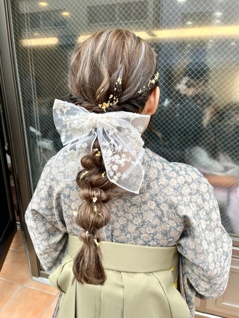 ☆袴ヘアアレンジ☆