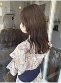 透明感カラー
