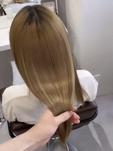 ～ブリーチ毛の方には酸性縮毛矯正を～Core梅田の縮毛矯正《髪質改善/縮毛矯正/梅田/茶屋町》