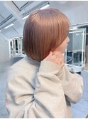 ＊マチルダボブ ミルクティベージュ ボブ