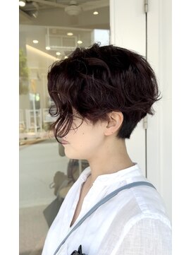 ブーケブラン(BOUQUET BLANC) 個性を引き出したマニッシュショート