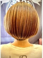 サーティエイト(38)&nbsp;50代 可愛いマッシュショートボブ/丸みショート/ミニボブ/元町