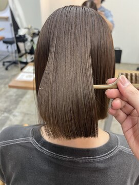 アル 心斎橋(alu) ツヤ髪スタイル/ブルージュ/ニュアンスカラー