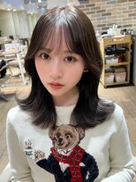 アフロート ディル(AFLOAT D'L) 表参道アフロート張替 お姉さんミディアムシルエット