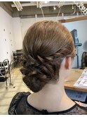 hair set／シニヨン