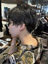 【 刈り上げショート × ニュアンスパーマ 】浅野美紀