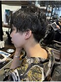 【 刈り上げショート × ニュアンスパーマ 】浅野美紀