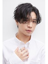 メンズ サロン ドット トウキョウ 町田店(men's salon dot. tokyo)&nbsp;シャドウパーマ×センターパート