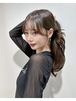 ロンドアンメゾン 原宿(Lond un Maison.)&nbsp;顔周り/おくれ毛/小顔/結んで可愛い/レイヤーカット/韓国ヘア