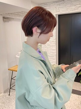 メモリーズ 表参道(Memories) ショートボブ/簡単スタイリング/丸みショート/可愛い/20代30代