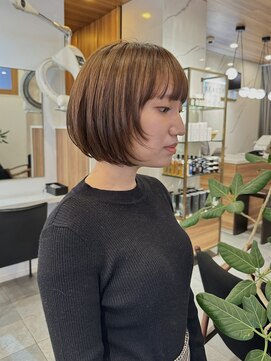 ビュートリアム ギンザ(BEAUTRIUM) 乾かすだけでまとまるボブ*顔周りレイヤーカット*顔周り