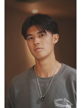 ミューズ バイ ケンジ(MUSE by KENJE) メンズセンターパート刈り上げ韓国マッシュ