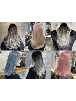 色落ちまで可愛い計算しつくされたカラー*史上最高カラーに*[長岡/古正寺/ブリーチ/ケアブリーチ/学割U24]