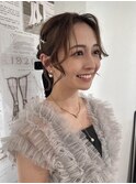 ～Louvre～ヘアセット/編み下ろし