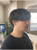 スパイラルパーママッシュショートメンズ髪型梅ヶ丘下北沢