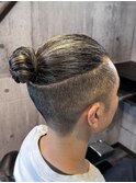 マンバン×お団子×白髪