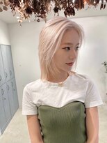 ロテ 名古屋 名駅店(Lote.)&nbsp;イメチェン/ホワイトブロンド/外ハネボブ/美髪/名古屋
