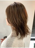 くびれニュアンス×メープルシフォンベージュ