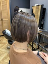 アルター(aL ter)&nbsp;【ボブ×ハイライト】くびれヘア/ハイライトカラー/鎌取/林愛華