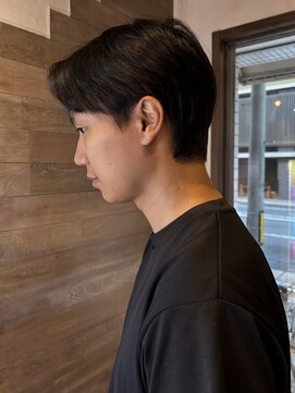 トレヘアー(tRe hair) 刈り上げないセンターパート
