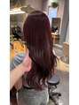 アースコアフュールボーテ 川越店(EARTH coiffure beaute)&nbsp;ブリーチなしダブルカラーでつくるボルドーカラー