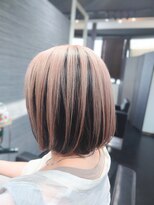 ソア(Soi)&nbsp;ピンクベージュアンブレラ　ボブ