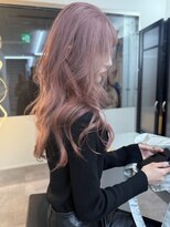 ラ キング(LA KING)&nbsp;クラゲヘアー/小顔に見せるヘア/ココアベージュ/栄