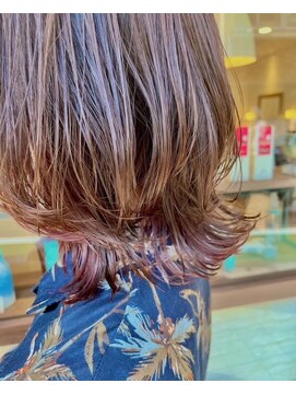 プティアミ(petite amie) くびれレイヤー×インナーカラー