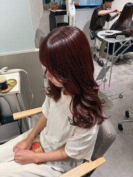 エス 大阪梅田店(es) カシスピンクカラー