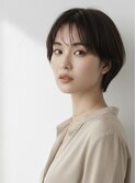 【西梅田堂島】大人可愛い丸みショート20代30代40代50代